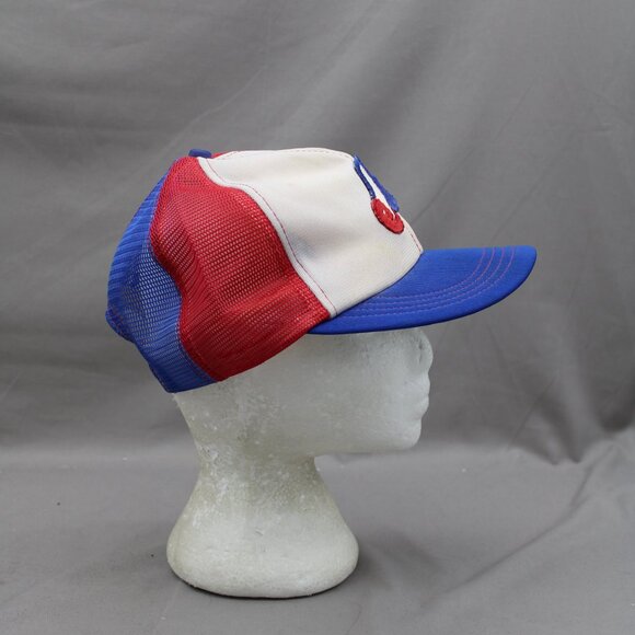 Montreal Expos Hat (VTG) - Tri-Colour Trucker by Annco - Adult Snapback - Picture 6 of 9